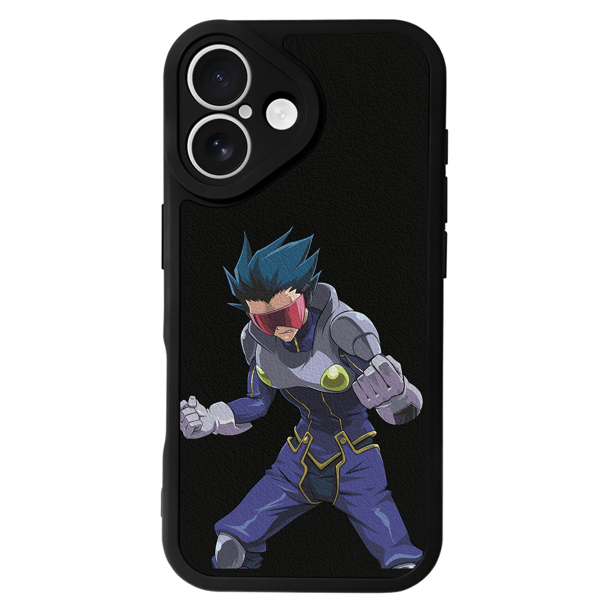 遊☆戯☆王 Yu-Gi-Oh! 【iPhone 16シリーズ対応】シリコンスマホケース（レザー調） 材質：シリコン
